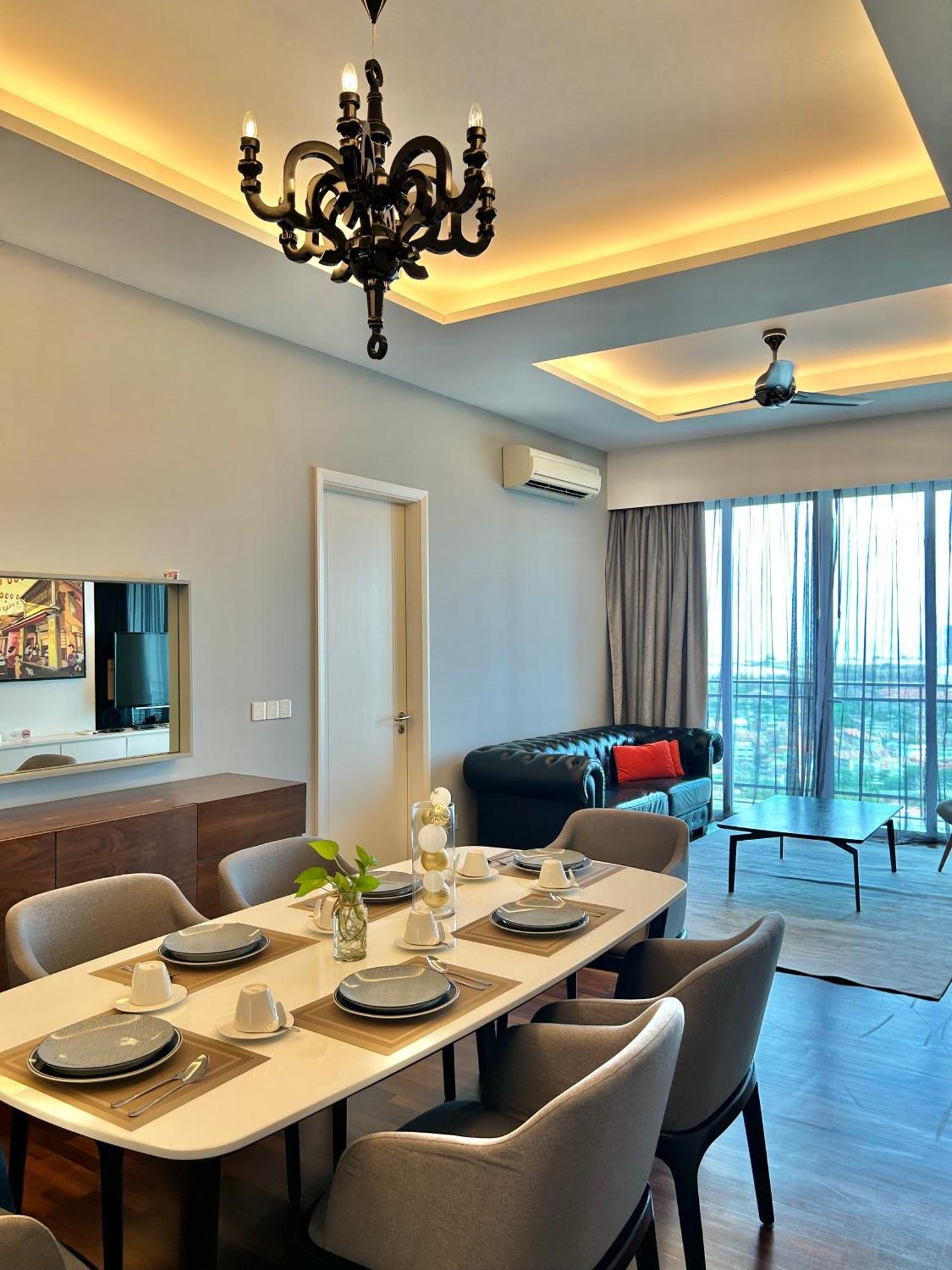 Luxury 3Br Penthouse I The Shore Hotel & Residence I Seaview I Poolview I 6-9Pax 豪华3房顶层公寓 Malacca Exteriér fotografie